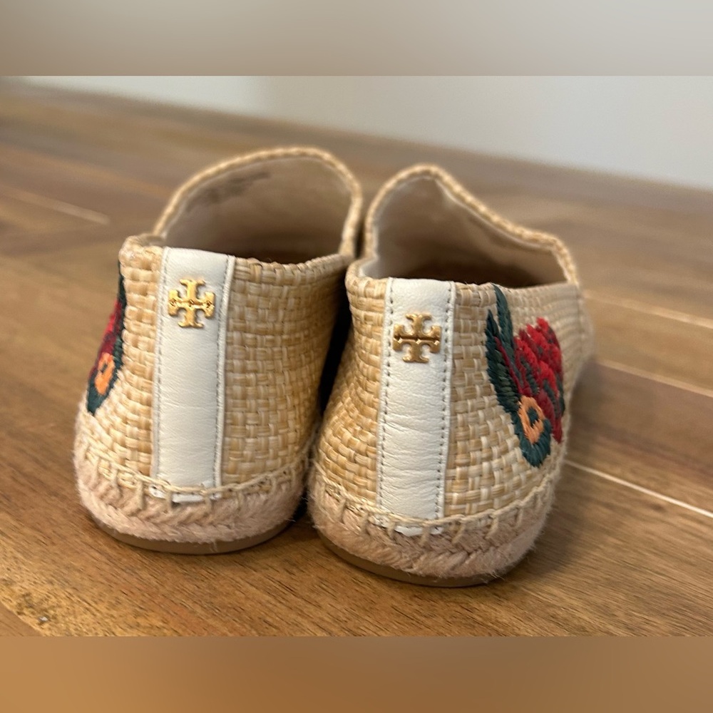 Tory Burch Raffia Flat Espadrilles 9.5 - Picture 3 of 8